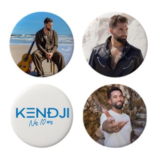 Set de 4 Badges